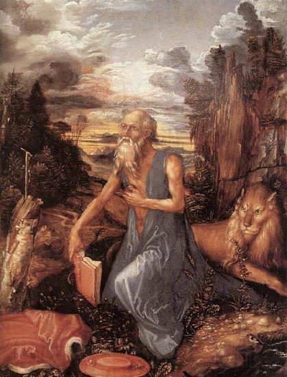 Albrecht Durer St Jerome in the Wilderness Germany oil painting art